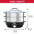 Magimix 11581 Food Steamer Rice Cooker - Stainless steel