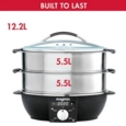 Magimix 11581 Food Steamer Rice Cooker - Stainless steel