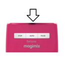 Magimix Le Patissier Pink Motor Support - Top Case