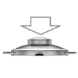 Magimix Patissier Glass Lid for metal Dough Bowl 502278