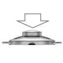 Magimix Patissier Glass Lid for metal Dough Bowl 502278
